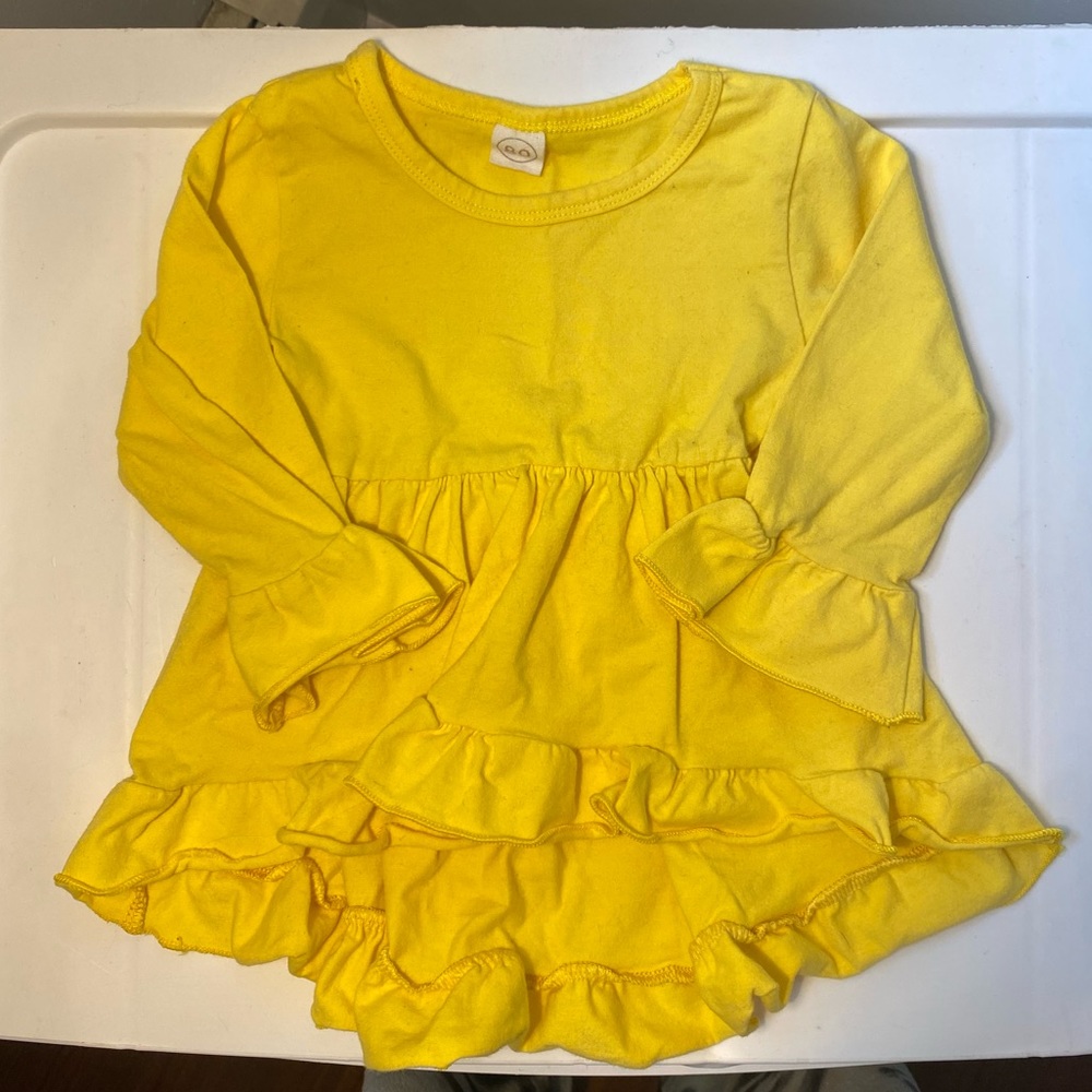 Amazon | Yellow Bell Sleeve 12-18 Month Top